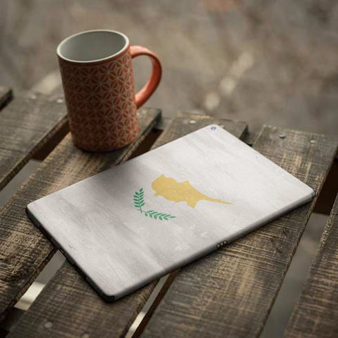 Cyprus Flag Distressed iPad Skins
